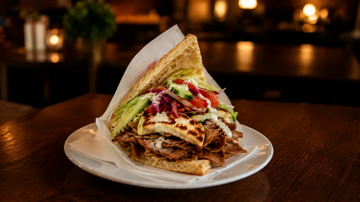 Döner Halloumi