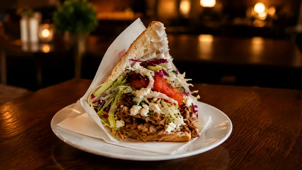 Döner mit Käse