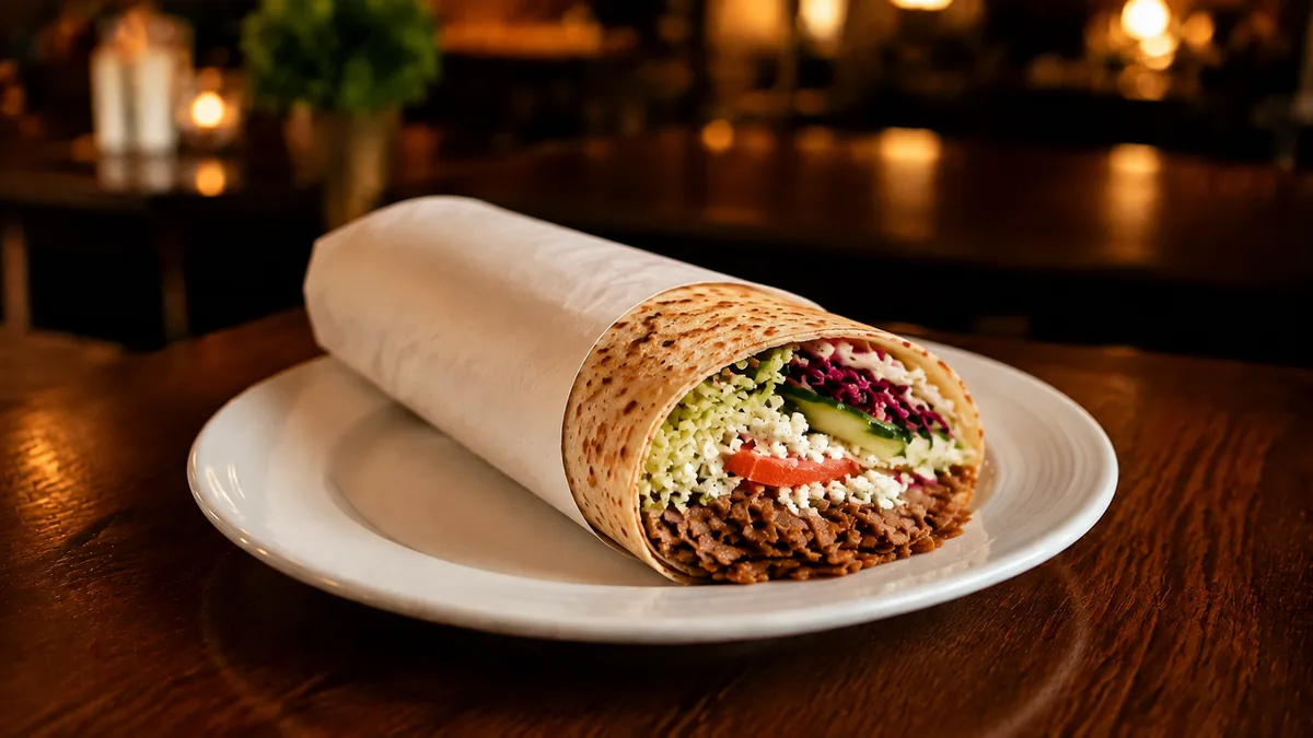 Dürüm Döner mit Käse