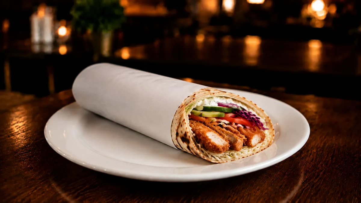 Schnitzel Döner Dürüm
