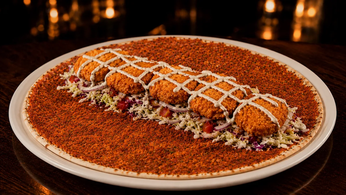 Chicken Nuggets Lahmacun