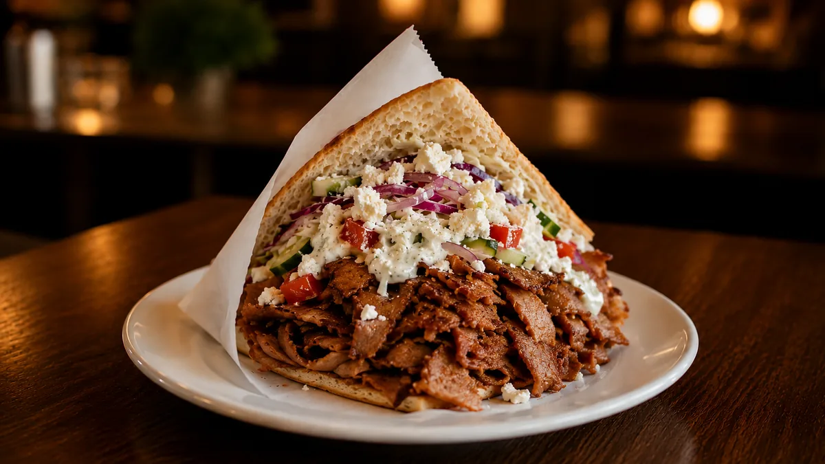 Super Döner mit Käse